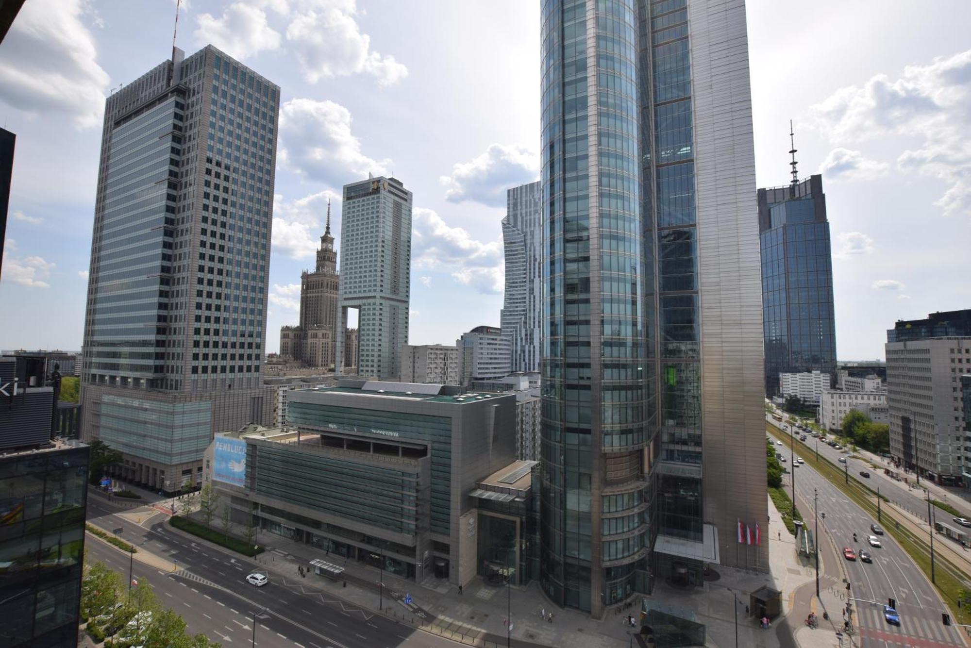 Apartmán Rondo Onz Varšava Exteriér fotografie